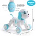 Smart Robotic Puppy  Dog Pets with LED Eyes, Interactive Walking Sing Telling  Story with Watch Remote